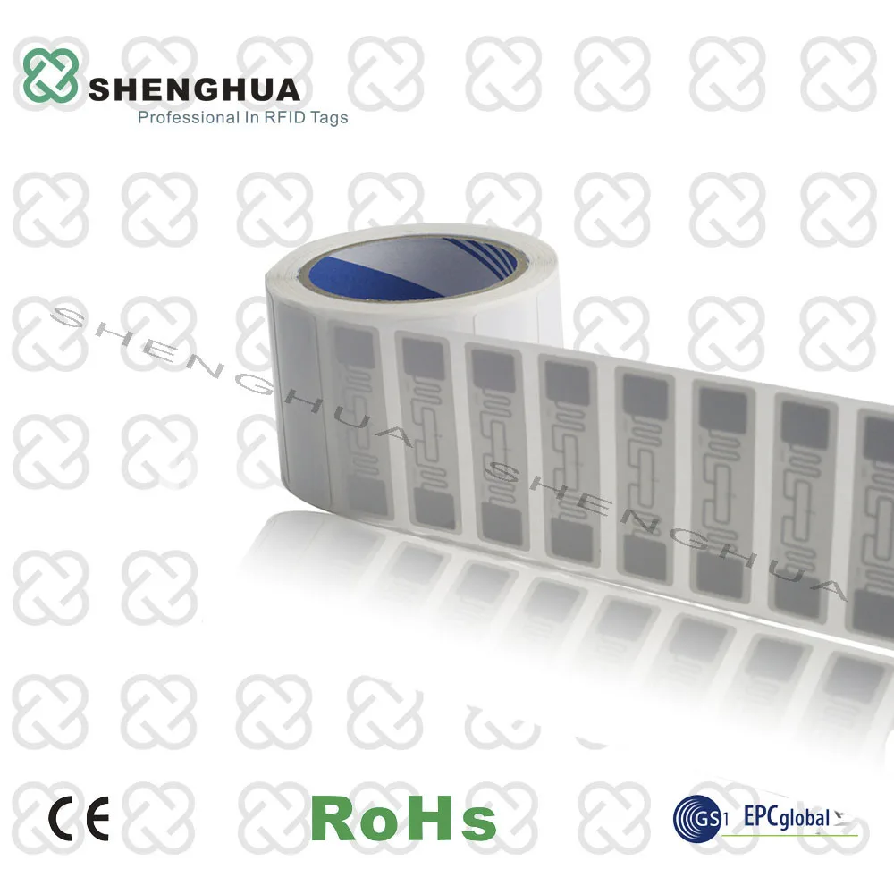 Смарт метка RFID с инкрустацией 50 дюймов 9662 дюйма защита от взлома антенна УВЧ