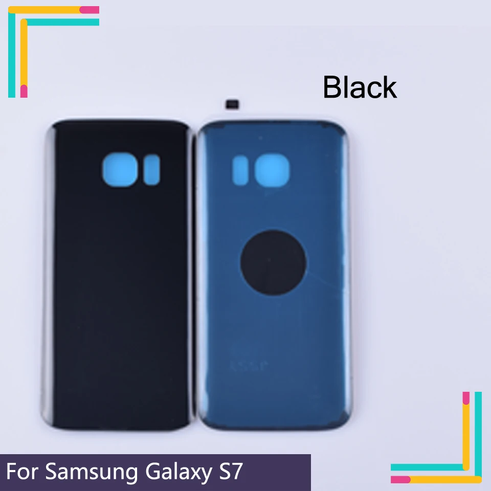 Новинка для samsung Galaxy S7 S7edge Задняя стеклянная батарея чехол Замена G930 G935 |