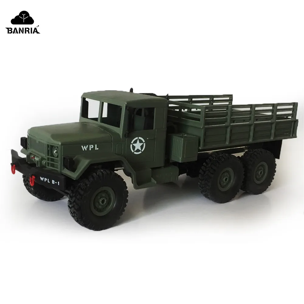WPL 1/16 Радиоуправляемый автомобиль 6WD внедорожный военный с дистанционным