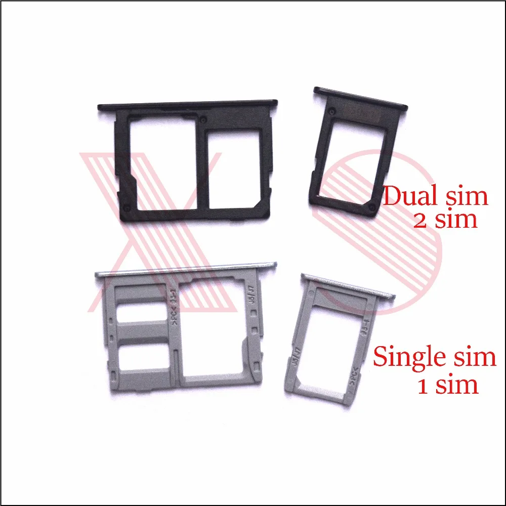 

50 комплектов для Samsung Galaxy J3 J5 J7 2017/J330 J530 J730 Nano SIM/ Micro SIM карты лоток держатель Micro SD карты адаптер
