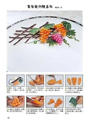 Креативная резьба прилегающая к фруктам и овощам (китайское издание)|plate|plate fruit |