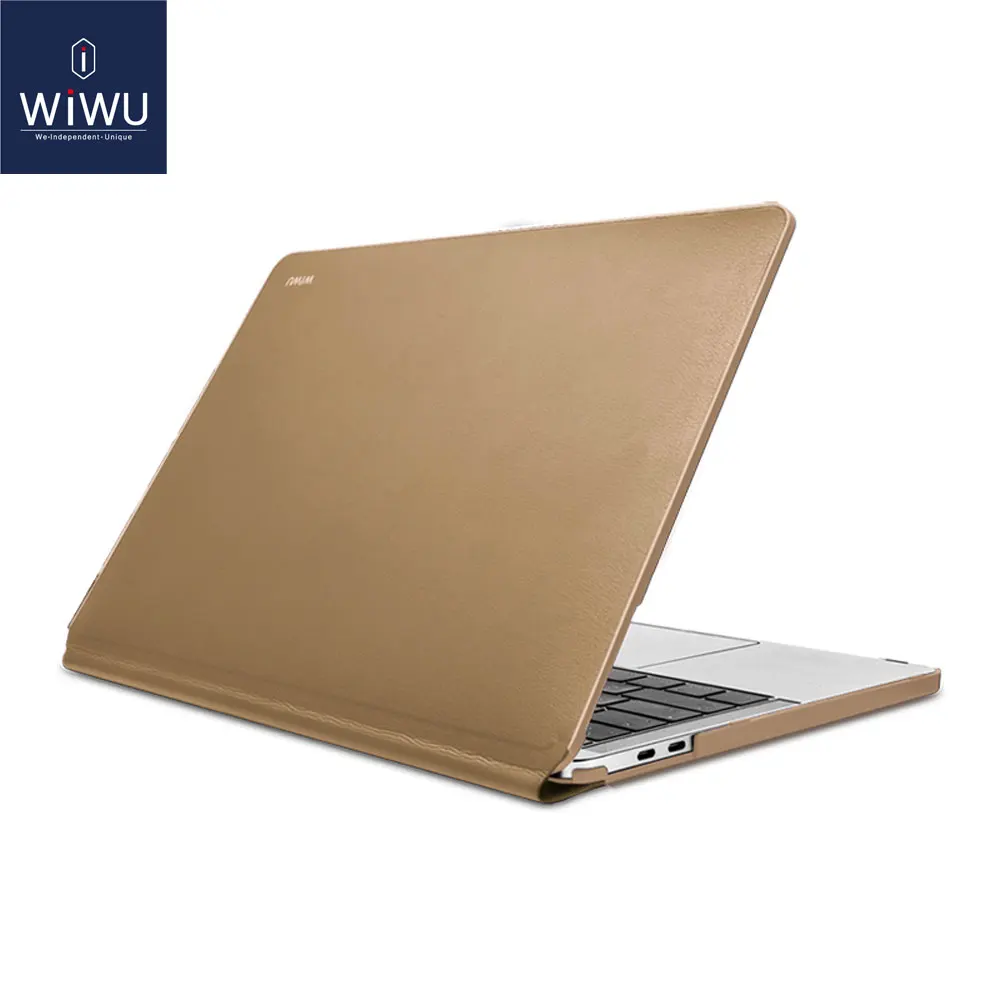 Model B Gold Чехол для ноутбука MacBook Pro 13 дюймов A2159 из искусственной кожи чехол для ноутбука Apple MacBook Чехол 13 водостойкая сумка для ноутбука - Цвет: Model B Gold