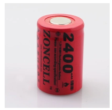 1,2 v li po li-ion батареи Ni-MH батареи 1 2 v lipo литий-ионные перезаряжаемые литий-ионные для игрушек 1,2 V - Цвет: 2400mah-red2