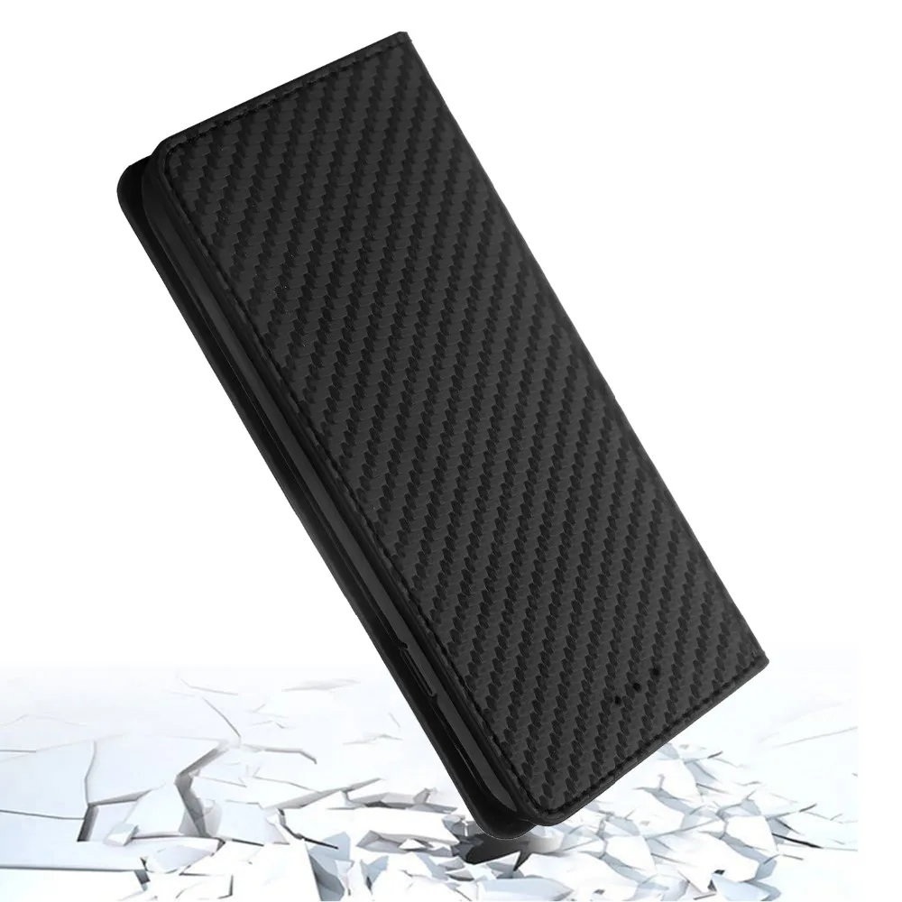L-FADNUT углеродного волокна Флип кожаный чехол для samsung Galaxy S8 плюс S9 S10 бумажник чехол для samsung S7 край S6 S5 нео-Записка 9