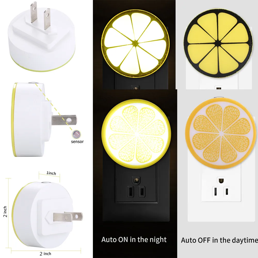 Новый высокое качество США Plug авто свет индукции Сенсор Управление лампа Спальня