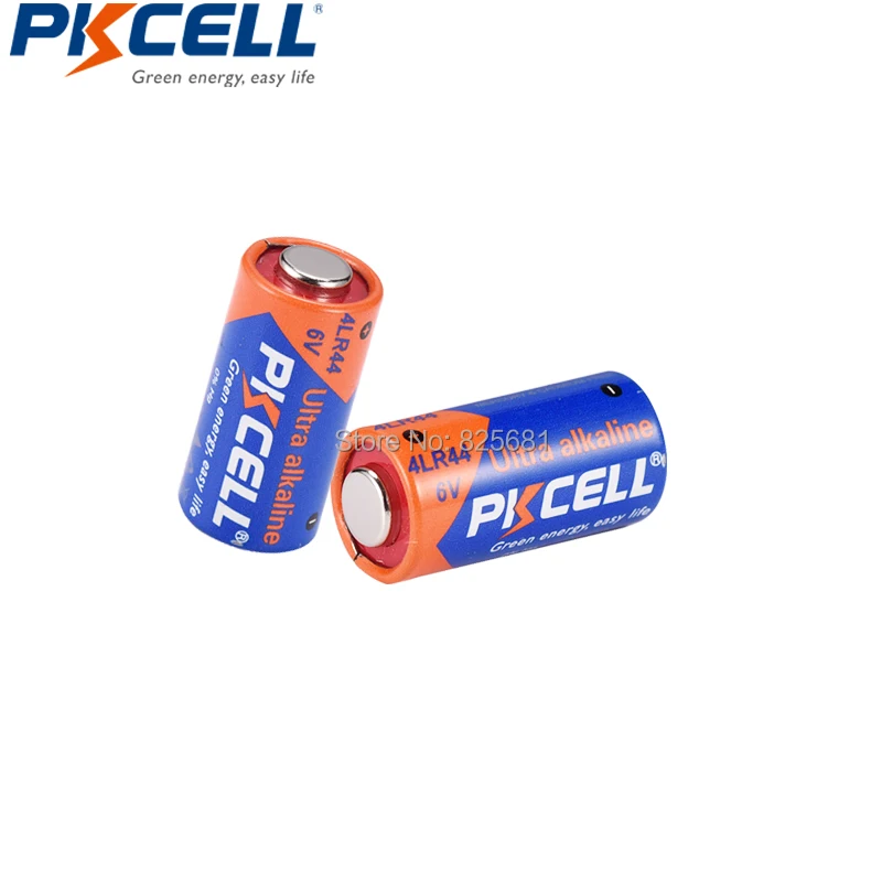 5 шт. PKCELL 4LR44 батарея 4A76 L1325 A544 щелочной основной батареи 6V для дрессировки собак