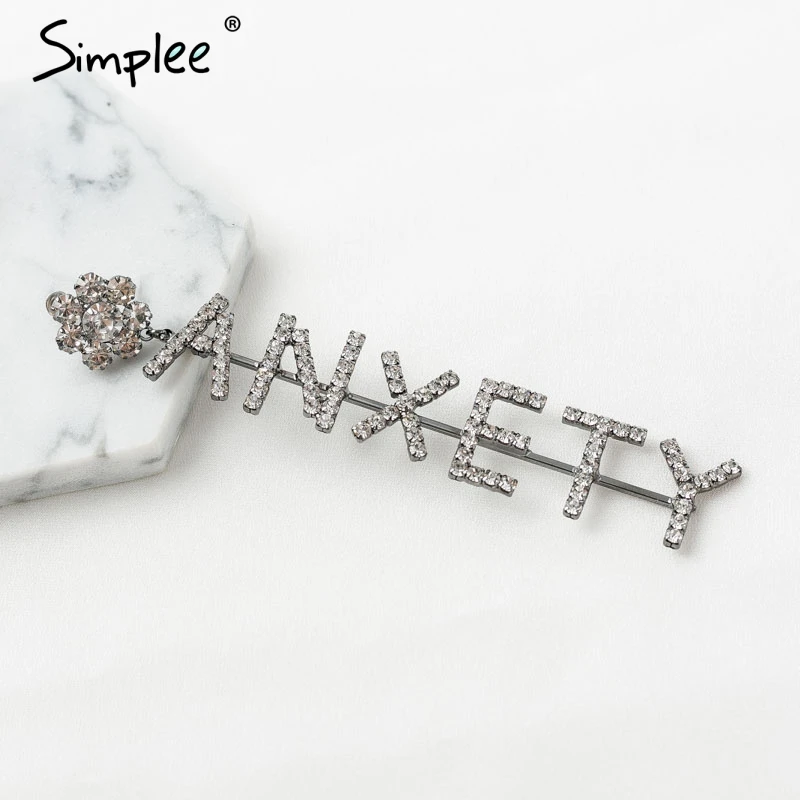 Simplee Fashion rhineston english alphabet earrings Retro pendant dangle drop Popular long women jewelry | Украшения и аксессуары