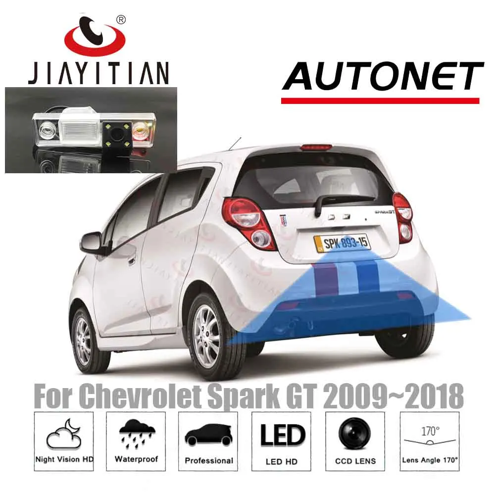 Камера заднего вида JiaYiTian для Chevrolet Spark 2009 ~ 2018/ GT 2010 2018 CCD камера ночного видения