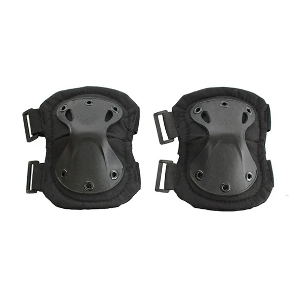 Black elbow Kaiqizhe новые армейские тактические Пейнтбольные страйкбольные охотничьи спортивные военные защитные наколенники и налокотники Набор - Цвет: Black elbow