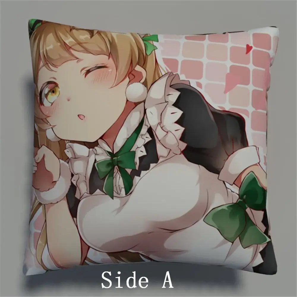 Чехол с двумя боковыми подушками и рисунком минами Кодори из аниме Love Live