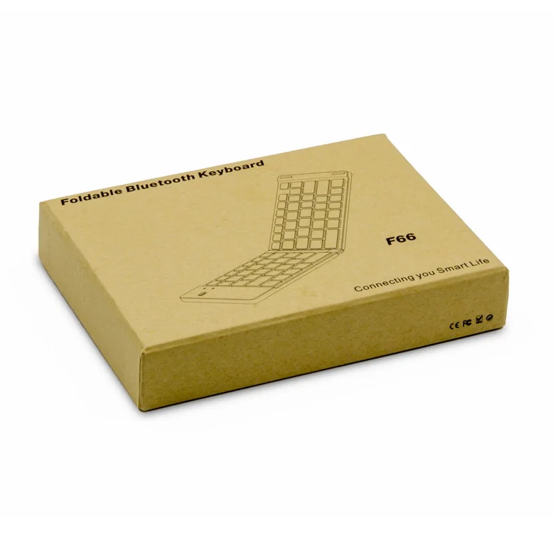 100 шт./лот умный мобильный планшетный пк металлическая складная Bluetooth клавиатура