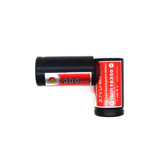 Кнопка Топ 18350 батарея Mainifire IMR 900mah 3 7 V аккумулятор литий ионный (1