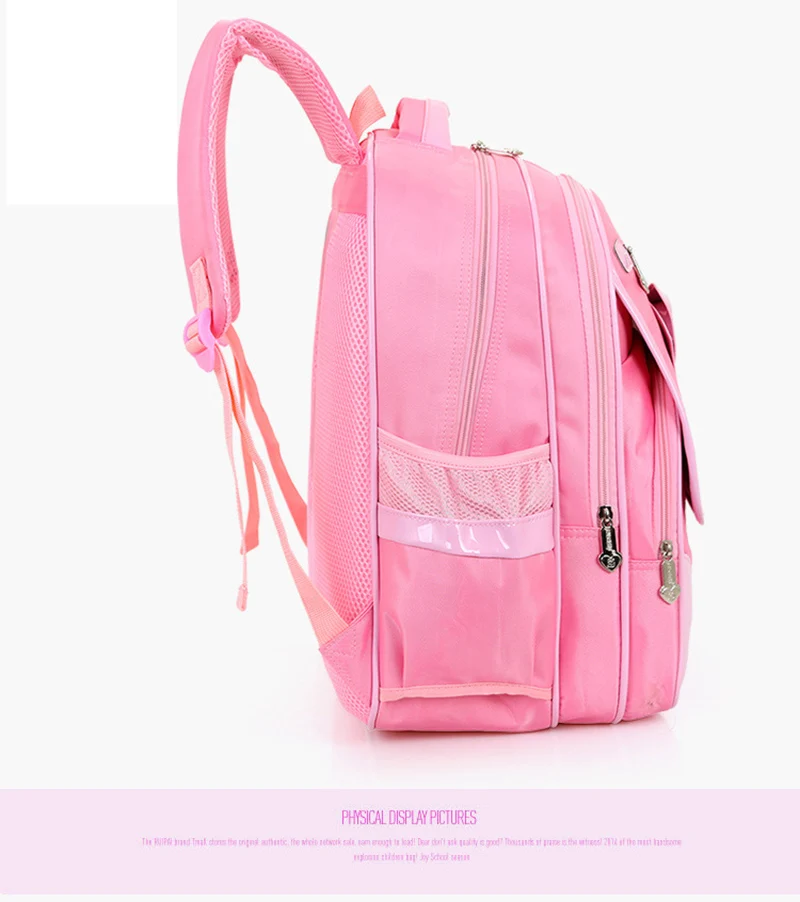 2 шт./компл. милые школьные сумки принцессы для девочек рюкзак Детский сумка начальной книги