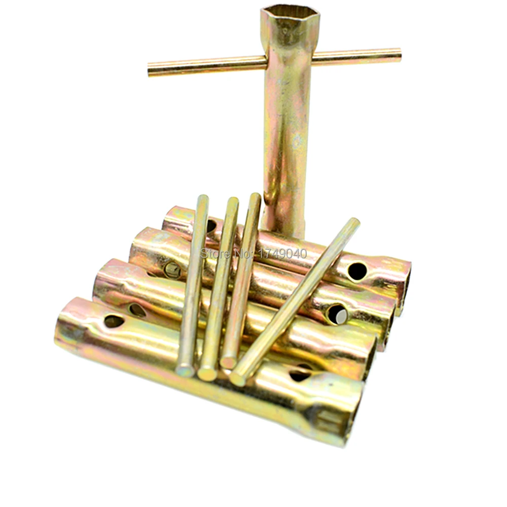 Набор гаечных ключей с трубчатым корпусом комплект из 5 т образных 16 18 мм свечей