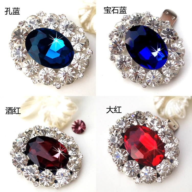 (1 пара/лот) HiFashion crystal Стразы обувь цветок драгоценный камень женская ювелирные