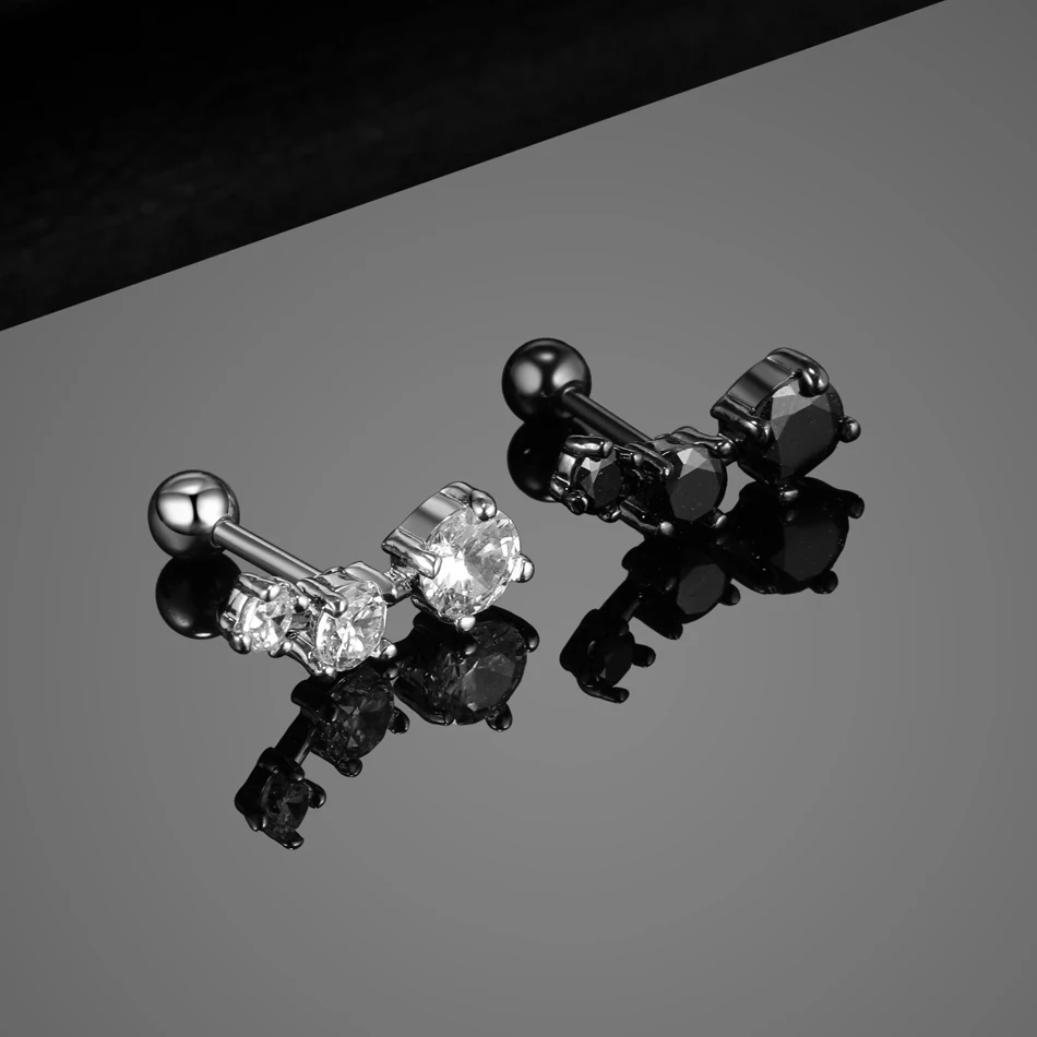 1 шт. стальные пирсинг для ушей Tragus штанга хрящи Серьги Ушные Шпильки пирсинга Orelha