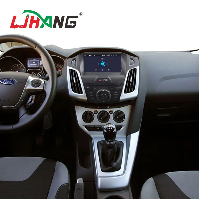 LJHANG Android 10 автомобильный dvd-плеер для Ford Focus 2012-2016 GPS навигация Мультимедиа 1Din