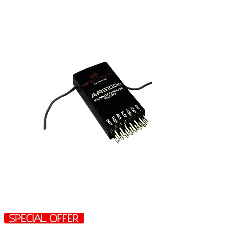AR6100 DSM 2 приемник 6 каналов для спектр DX6/DX6i/DX7/DX8 DX6i/DSX9/DSX11/DSX12|Детали и аксессуары| |