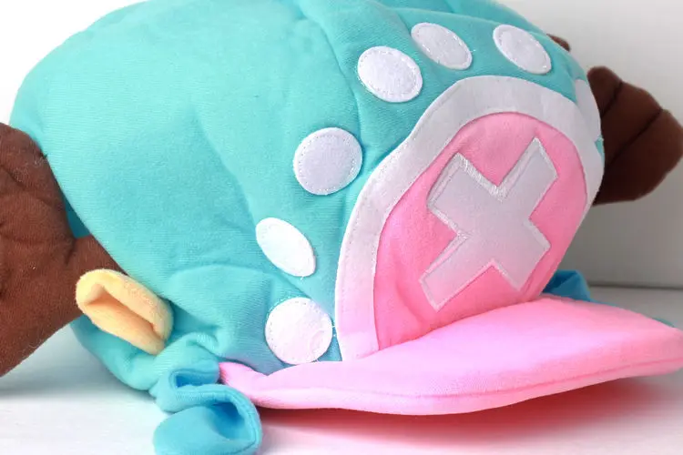 Цельный Тони Чоппер аниме косплей Кепка розовая и синяя плюшевая шляпа Версия 2 |