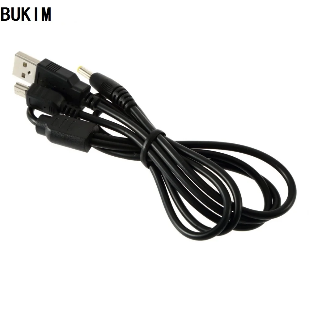 BUKIM 2 в 1 USB зарядный кабель передача данных шнур для Sony PlayStation Portable PSP 1000 2000 3000 К ПК