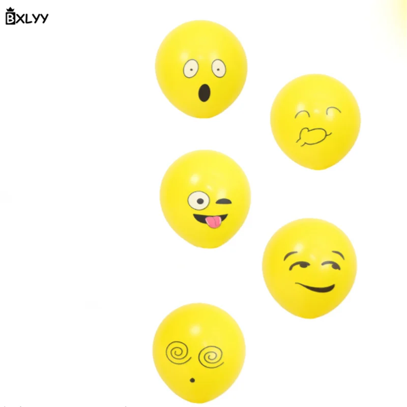 BXLYY 10 шт. свадебные украшения смайлик латексный шар различные формы