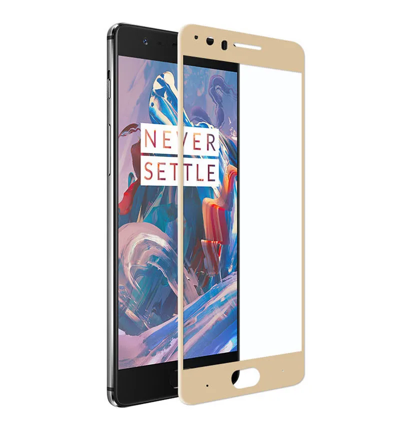 Закаленное стекло для Oneplus 5 2 шт. полное наклеивание защитная пленка прочная One plus