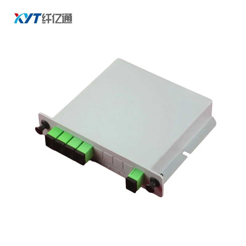 

Бесплатная доставка одномодовое волокно Тип вставки волоконно-оптический сплиттер 1*4 PLC для FTTH