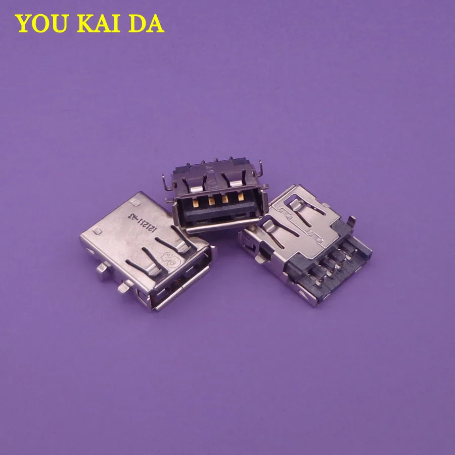 100PCS/LOT For Samsung R423 R428 R430 R540 R580 R780 Notebook Laptop USB Jack 2.0 socket Connector charging port 16mm | Обустройство