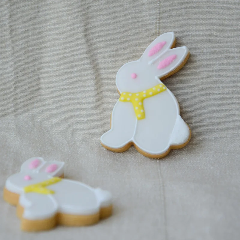 1 шт. Пасхальный кролик молды металлические резаки для печенья кондитерские