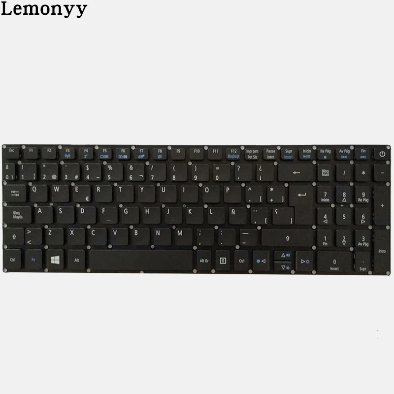 Новая испанская клавиатура для ноутбука ACER Aspire E15 E5-576 E5-576G E5-576G-5762 E5-576G SP Клавиатура