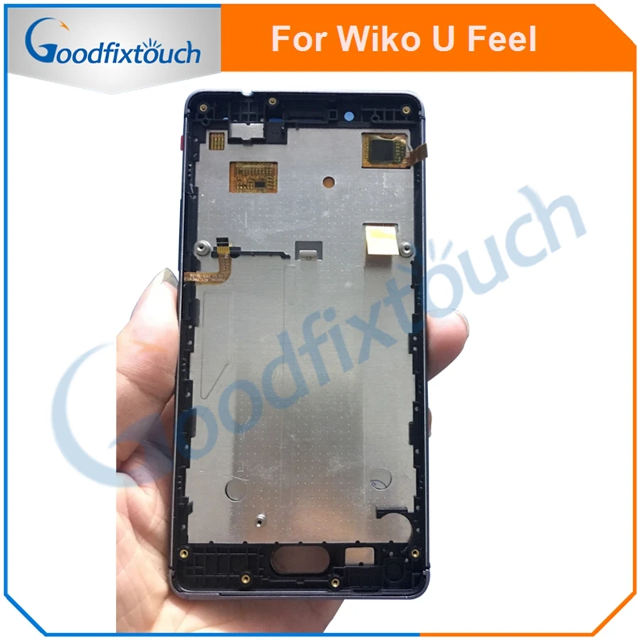 ЖК-экран для Wiko U Feel UFeel ЖК-дисплей сенсорный экран дигитайзер в сборе с рамкой |