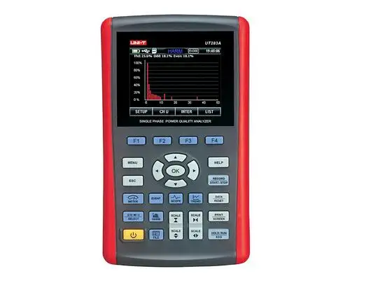 UNI-T UT283A однофазный анализатор качества мощности гармоника/Измерение тока |
