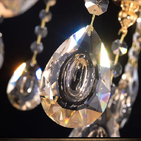 10 шт./лот, подвесная люстра с янтарным кристаллом «Драконий глаз», стеклянные аксессуары