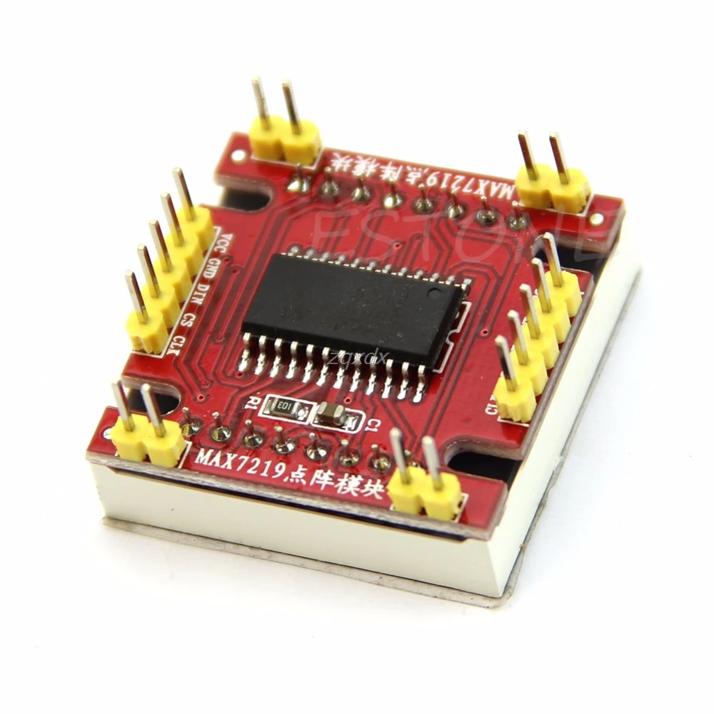 Светодиодный модуль MCU max7222 точечный управления для Singlechips Прямая