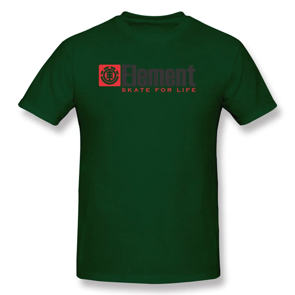 Dark Green Ele, Мужская футболка, Мужская футболка для скейтера, Ele, Мужская футболка для скейта на всю жизнь, Топы И Футболки с простым буквенным принтом, футболка на заказ, хлопковая белая одежда размера плюс - Цвет: Dark Green