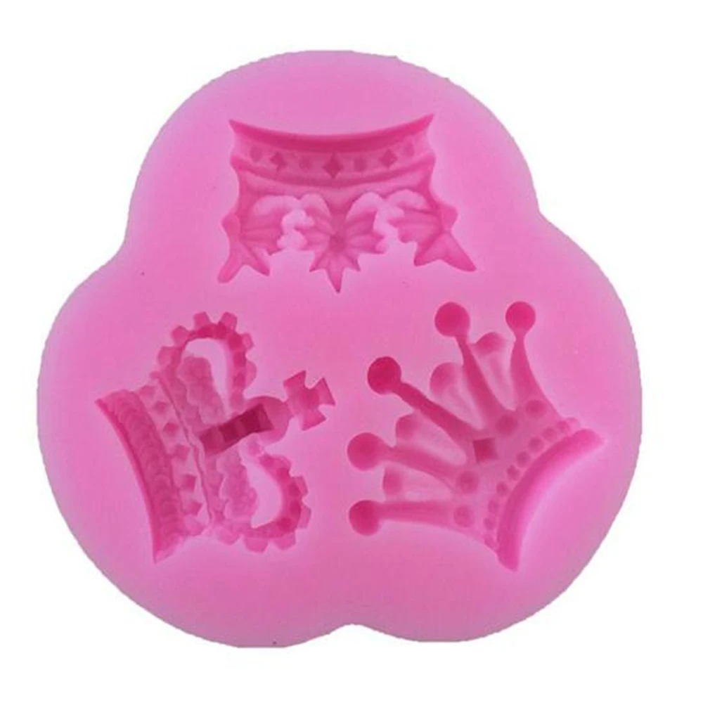 Инструменты сделай сам для 3 различных коронок девочек Жидкая силиконовая форма