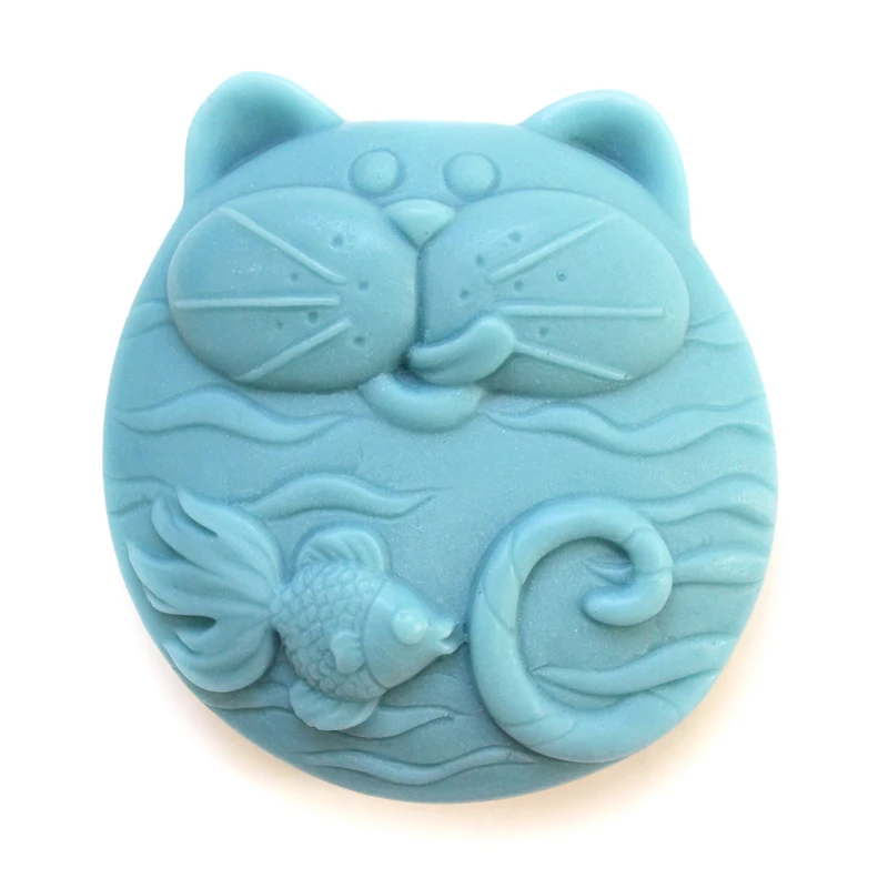 

Nicole Cartoon Pattern Silicone Soap Mold Handmade Soap Making Tool