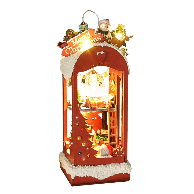 

Cutebee Doll House Furniture Miniature Dollhouse DIY Miniature House Room Box Theatre Toys for Children DIY Dollhouse TC6