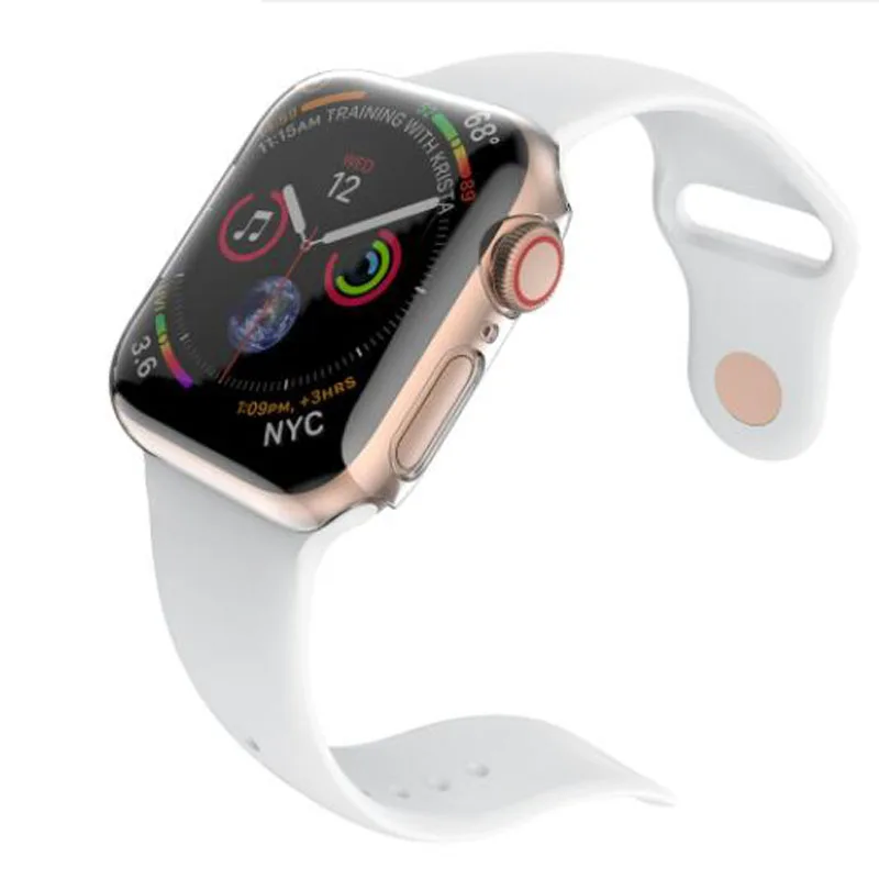 Жесткий защитный чехол из поликарбоната рамка для iwatch Apple Watch серии 2/3/4/5/6/SE 38 мм 42 40