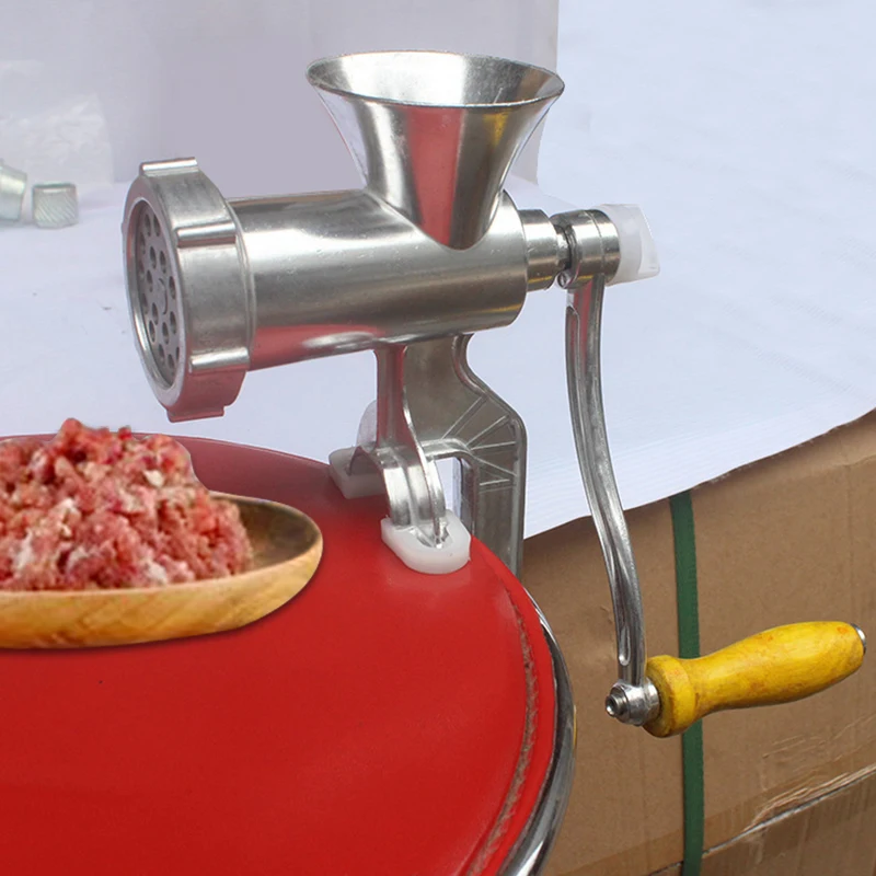Портативная Мясорубка из алюминиевого сплава для ручного приготовления мяса