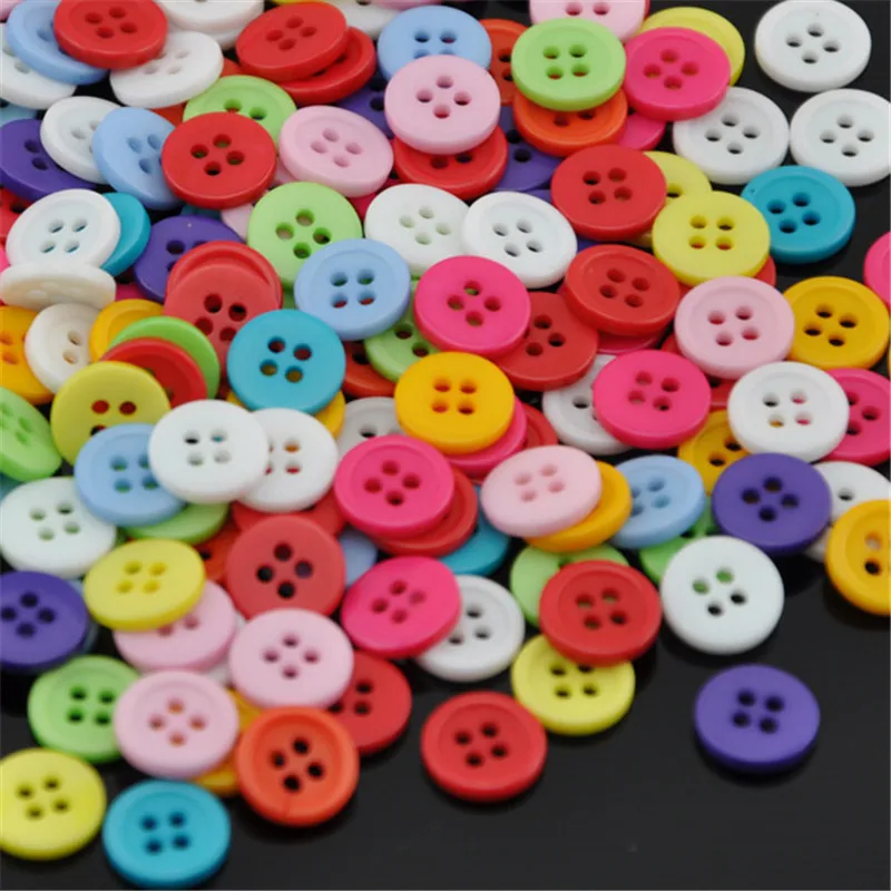 50/100 шт. пластиковые пуговицы с 4 отверстиями 11 мм|plastic buttons|buttons buttonsbuttons plastic |