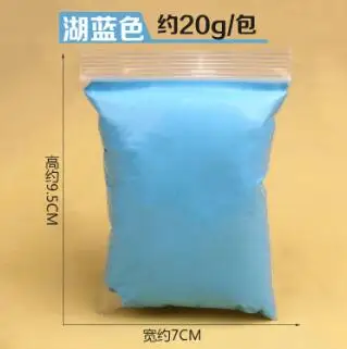Lake Blue 24 цвета, уход за ребенком, воздушная сушка, ручная печать, отпечаток ноги, импримт, литье для ребенка, DIY инструмент, мягкий пластилин, игрушка, полимерная глина, WYQ - Цвет: Lake Blue
