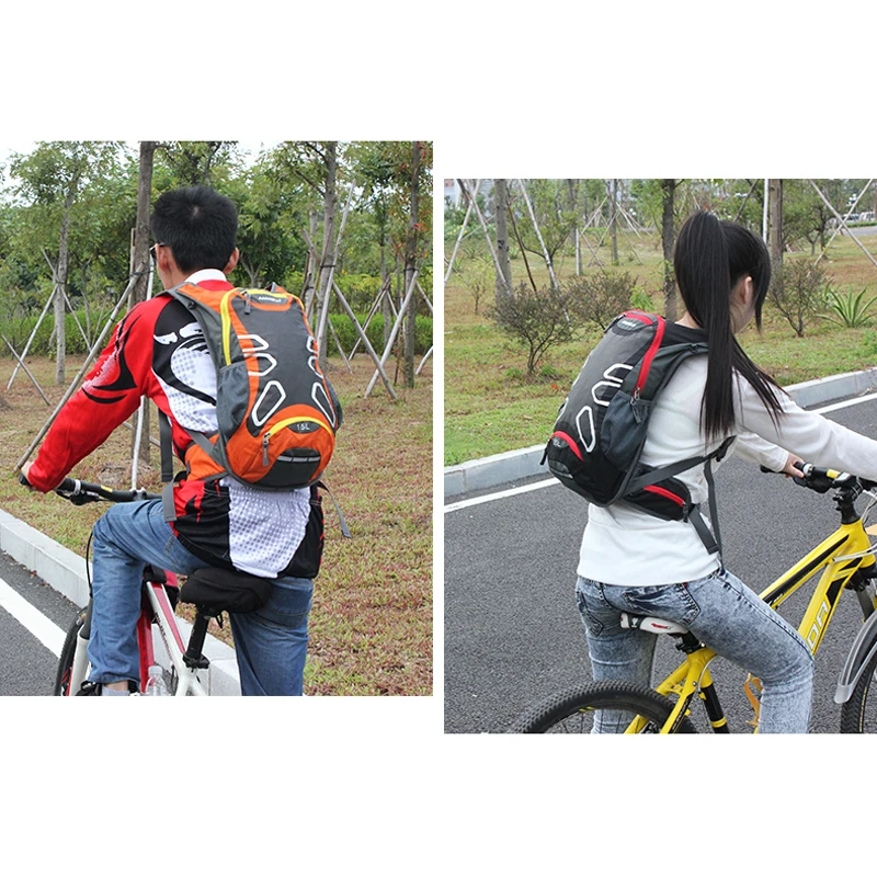 

ANMEILU Outdoor Sports Bags Waterproof Camping Bags Climbing Cycling Bag Travel Backpack Free Rain Cover Optional 2L Water Bag