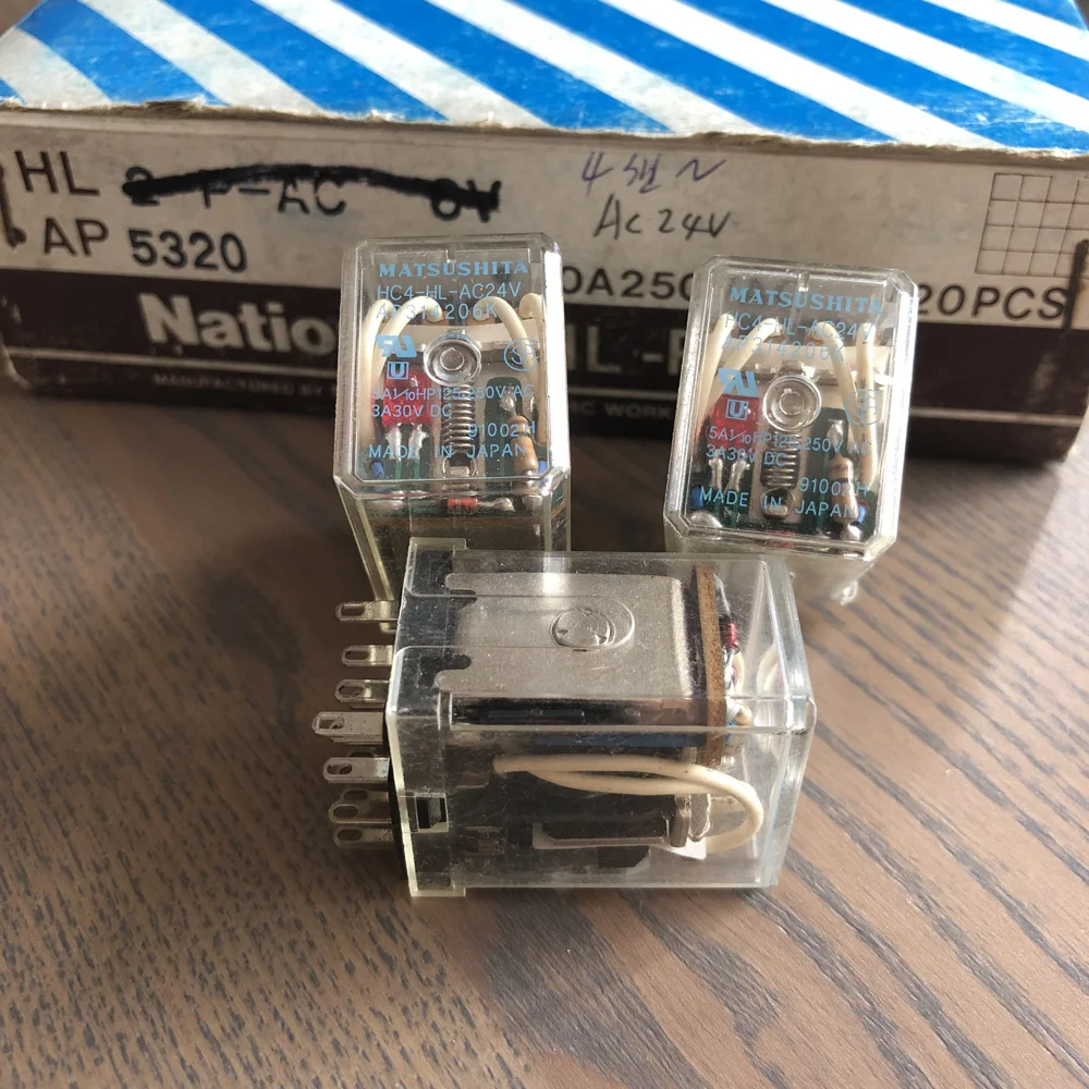 HC4 DC24V HL AC24V HP AC115V электромеханическое реле 5A 250VAC 14 контактов|Реле| |
