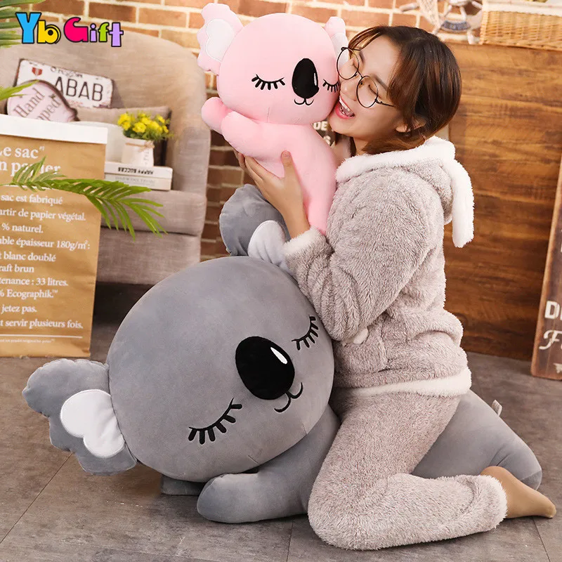 Yb Мягкие плюшевые игрушки коала мягкие австралийские подушки для животных