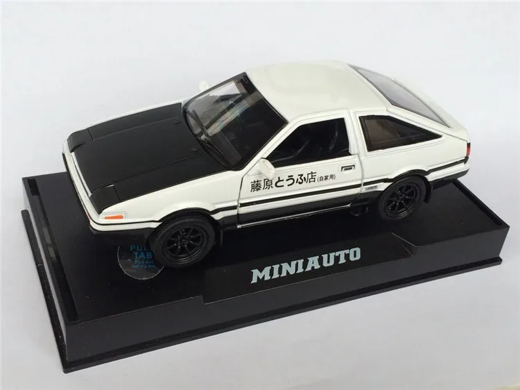 Фильм с тем же абзацем AE86 специальный литой металл ретро автомобиль настольные украшения Коллекция Модель игрушки для детей