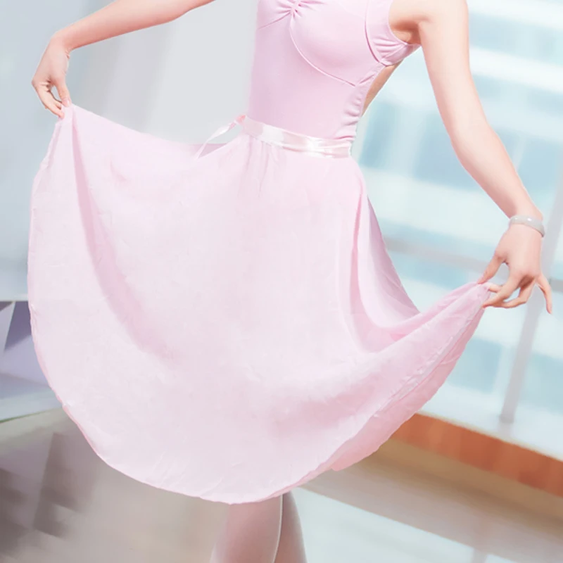 Балетные длинные шифоновые юбки лирические балетные трико для женщин|ballet leotards|wrap