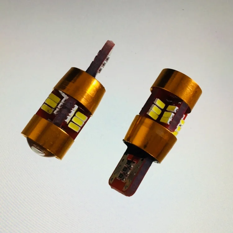 1 шт. T10 W5W 27 SMD светодиодные лампы для парковки Sidelight без ошибок Mercedes Benz W202 W220 W124 W211