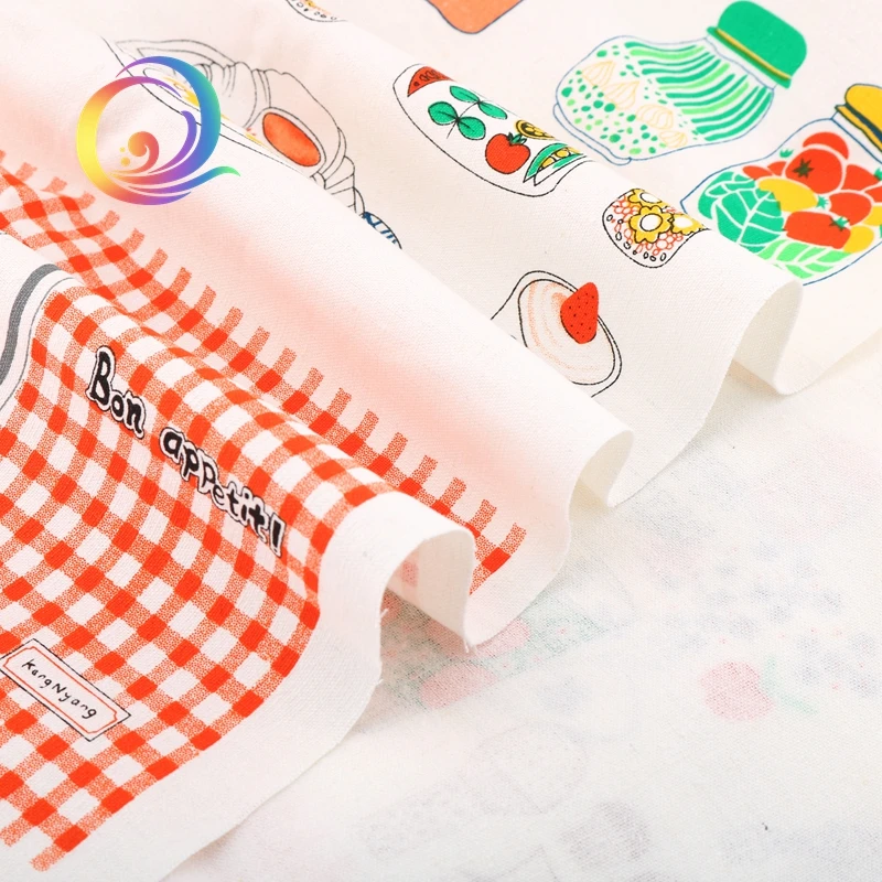 Haisen кухонная серия хлопчатобумажная льняная ткань для квилтинга шитья дивана