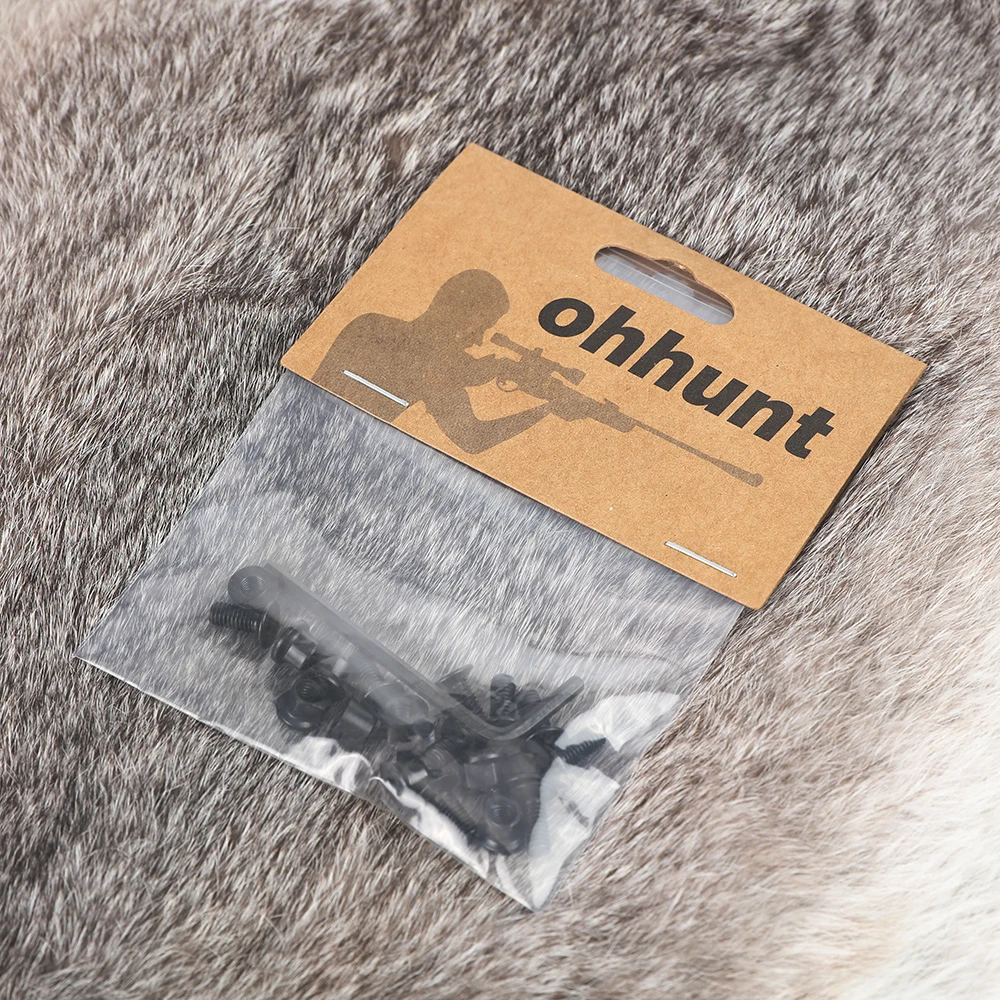 Набор из 10 стальных винтов и гаек ohhunt запасные шестигранные гаечные ключи для
